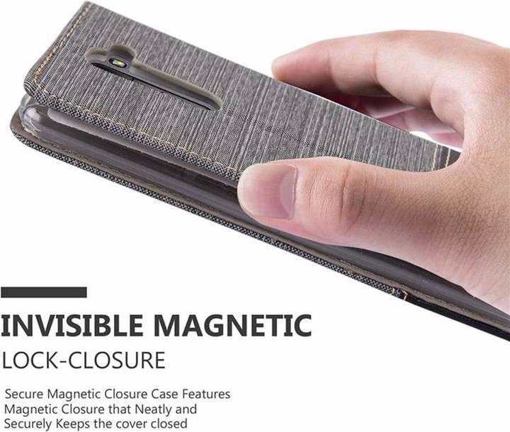 Actual product image Cadorabo Book Jeans Optics Cover (LG Stylus 2)