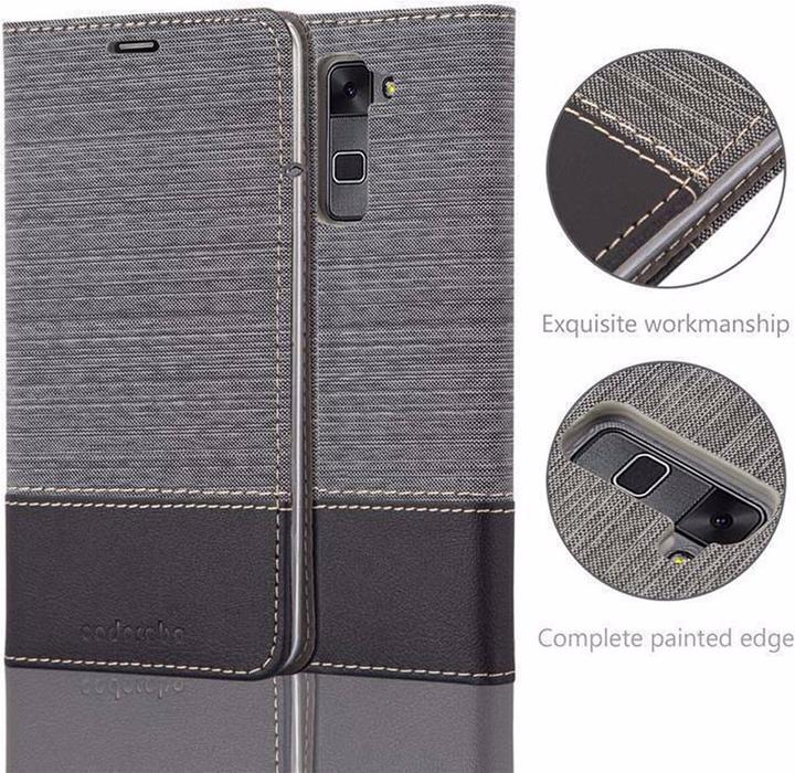 Actual product image Cadorabo Book Jeans Optics Cover (LG Stylus 2)
