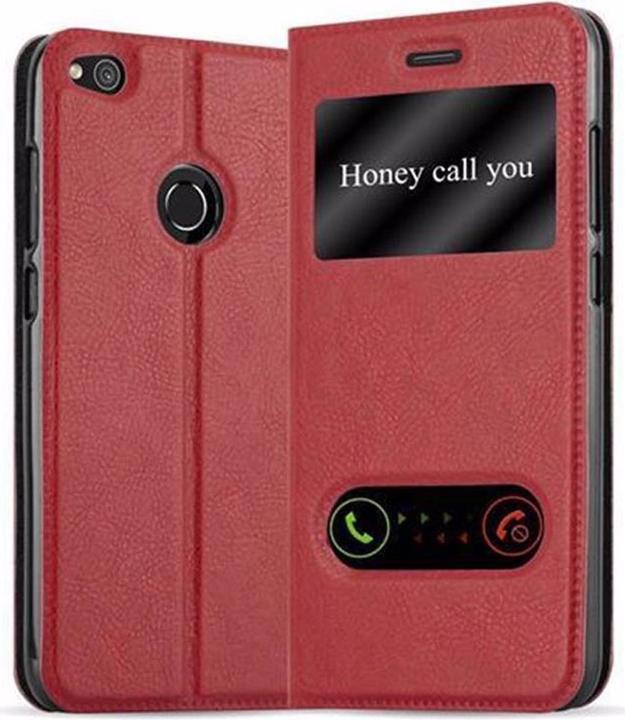 Actual product image Cadorabo Book with View double window cover (Huawei P8 Lite (2017), Huawei P9 Lite (2017))
