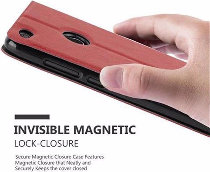 Actual product image Cadorabo Book with View double window cover (Huawei P8 Lite (2017), Huawei P9 Lite (2017))