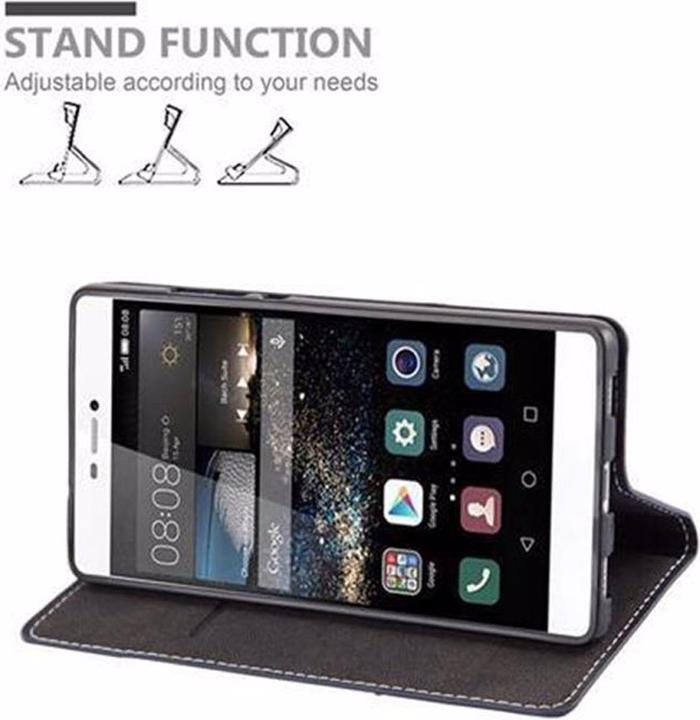 Productafbeelding Cadorabo Boek X Portemonnee Hoesje (Huawei P8)