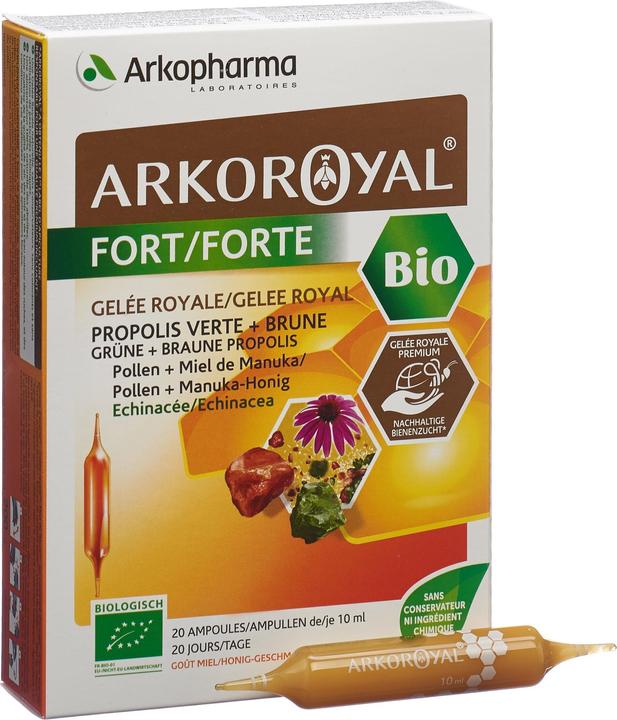 Produktbild Arkopharma Arkoroyal forte (20 Stück, Ampulle, 364 g)