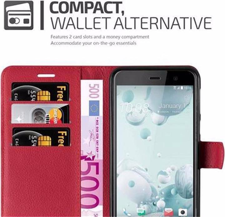 Immagine prodotto Cadorabo Libro con copertina con funzione di stand (HTC U Play)