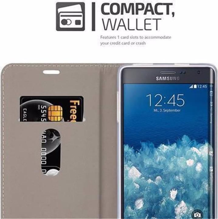 Actual product image Cadorabo Book Jeans Optics Cover (Samsung Galaxy Note Edge)