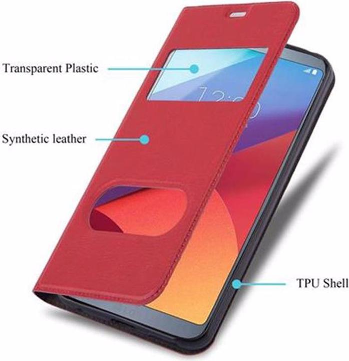 Produktbild Cadorabo Book mit View Doppelfenster Cover (LG G6)