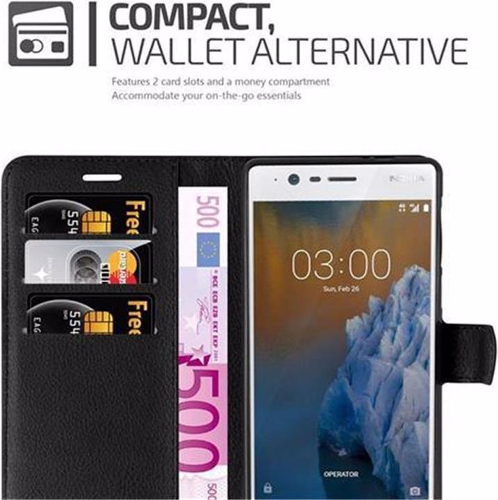 Image du produit Cadorabo Book avec fonction stand Cover (Nokia 3)