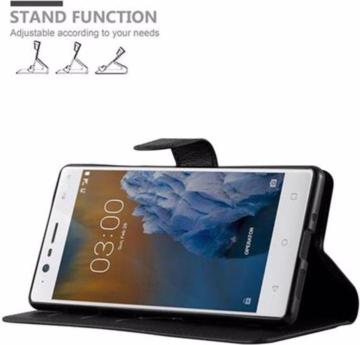 Image du produit Cadorabo Book avec fonction stand Cover (Nokia 3)