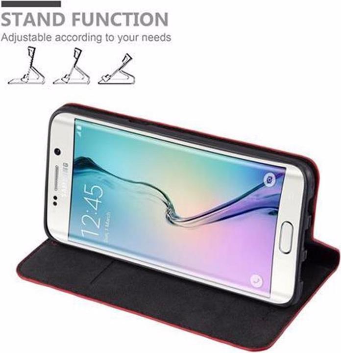 Produktbild Cadorabo Book Invisible Magnet Cover (Samsung Galaxy S6 Edge)