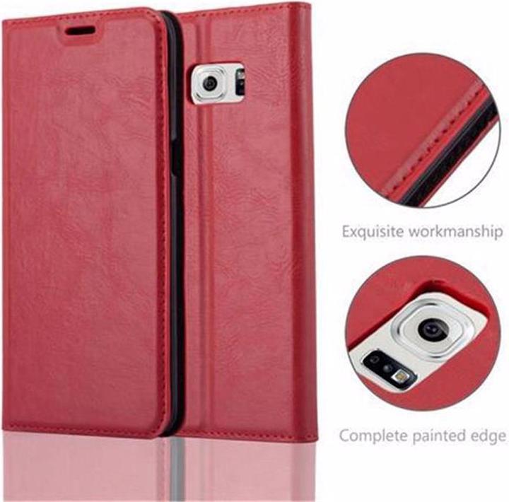 Produktbild Cadorabo Book Invisible Magnet Cover (Samsung Galaxy S6 Edge)