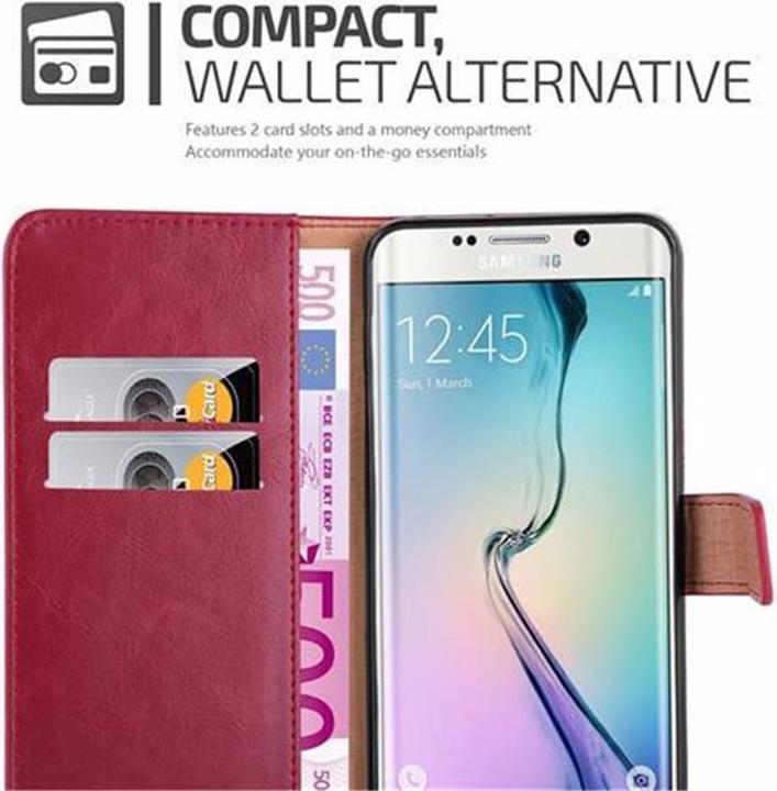 Image du produit Cadorabo Book Couverture de luxe (Samsung Galaxy S6 Edge)