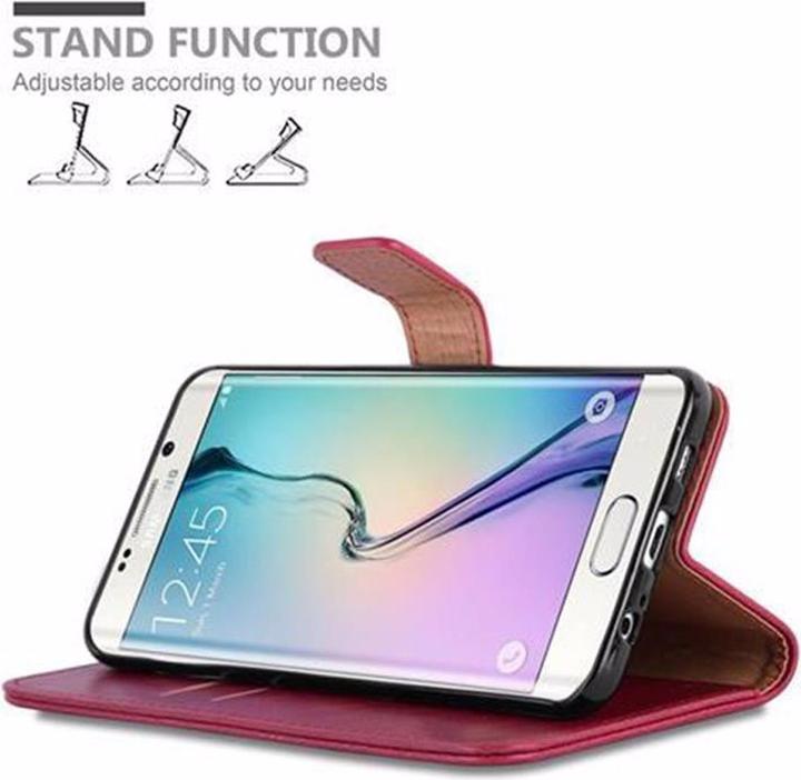 Image du produit Cadorabo Book Couverture de luxe (Samsung Galaxy S6 Edge)