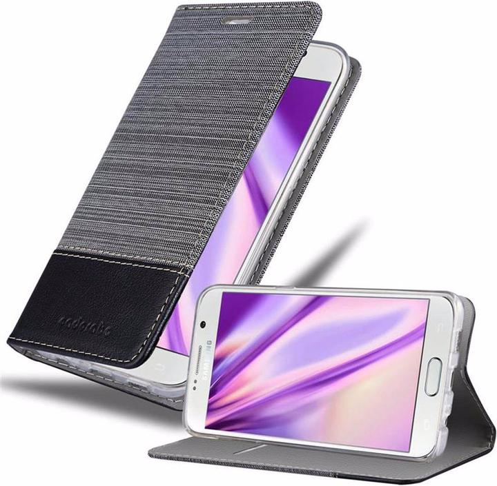 Image du produit Cadorabo Couverture look jeans Book (Samsung Galaxy S6 Edge+)