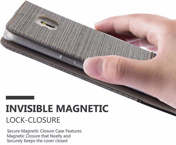Image du produit Cadorabo Couverture look jeans Book (Samsung Galaxy S6 Edge+)