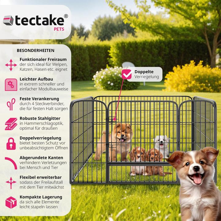 Actual product image tectake Puppy Playpen
