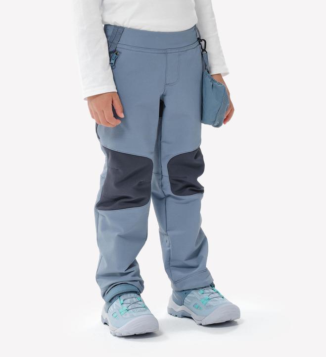 Quechua Kids’ Softshell Hiking Pants MH900 - 2-6 years (5, 6)
