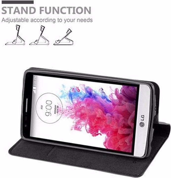 Immagine prodotto Cadorabo Copertina magnetica invisibile del libro (LG G3s)