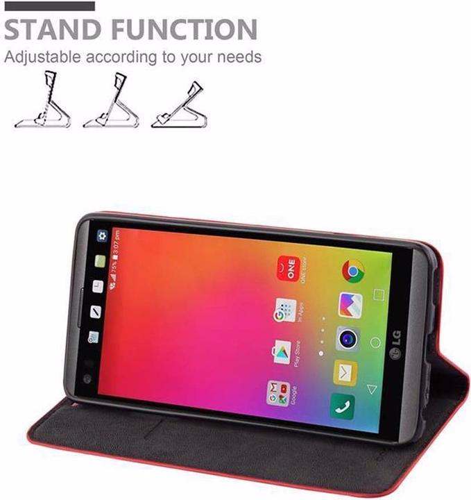 Produktbild Cadorabo Book Invisible Magnet Cover (LG V20)