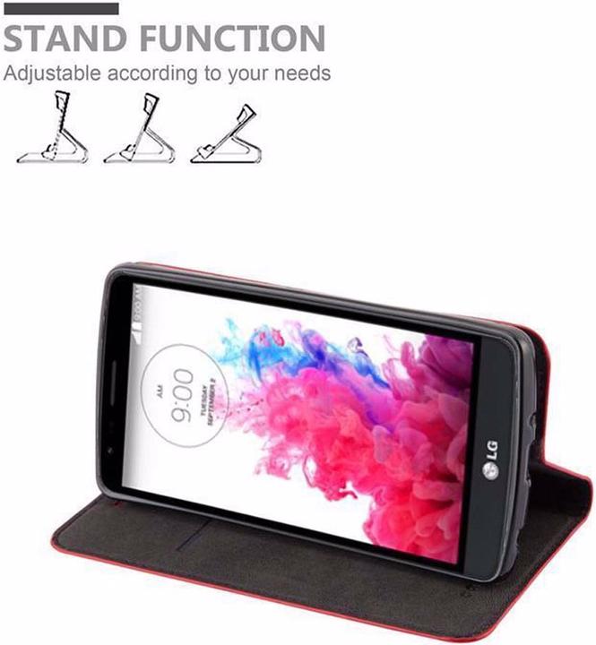 Image du produit Cadorabo Book Couverture magnétique invisible (LG G3 Stylus)