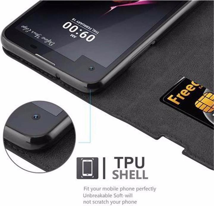 Produktbild Cadorabo Book Invisible Magnet Cover (LG X Screen)