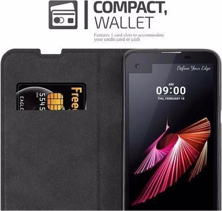 Produktbild Cadorabo Book Invisible Magnet Cover (LG X Screen)