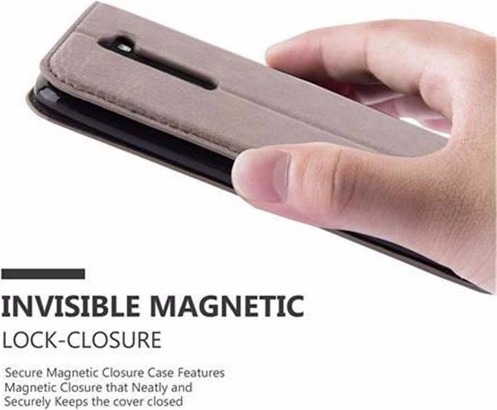 Produktbild Cadorabo Book Invisible Magnet Cover (LG K7)