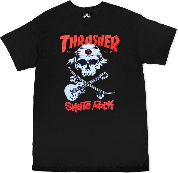Actual product image Thrasher Skate Rock Skull T-Shirt (L)