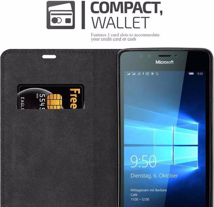 Immagine prodotto Cadorabo Copertina magnetica invisibile del libro (Microsoft Lumia 950)