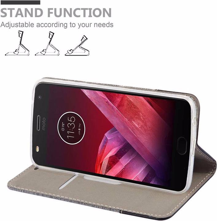 Immagine prodotto Cadorabo Copertina del libro Jeans Optics (Motorola Moto Z2 Play)