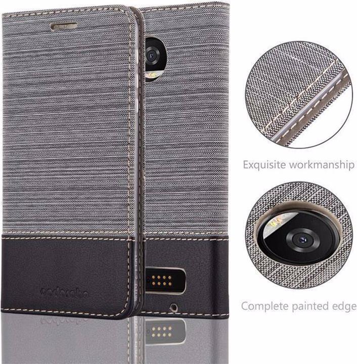 Immagine prodotto Cadorabo Copertina del libro Jeans Optics (Motorola Moto Z2 Play)