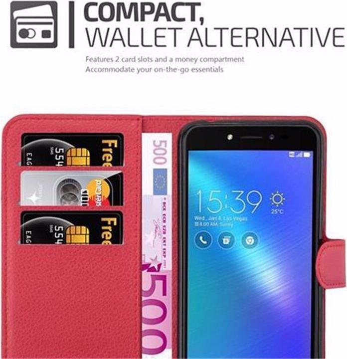 Productafbeelding Cadorabo Boek met kaft met standfunctie (Asus Zenfone 3 Go, Asus ZenFone Live ZB501KL)