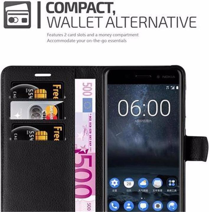 Image du produit Cadorabo Book avec fonction stand Cover (Nokia 6)