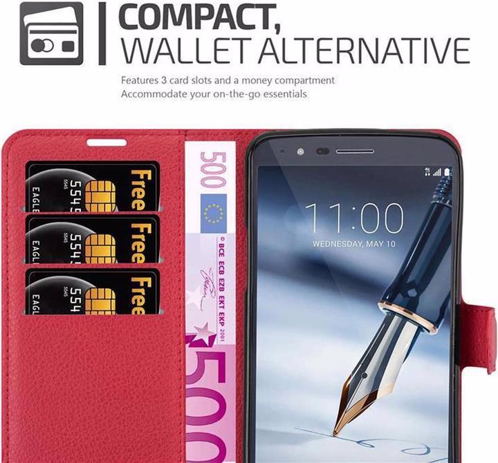 Actual product image Cadorabo Book with stand function cover (LG Stylus 3)