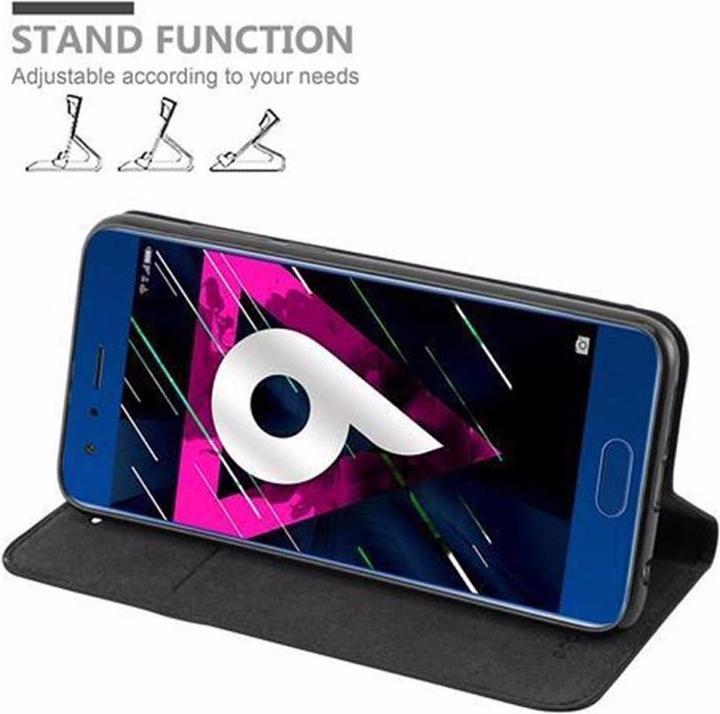 Actual product image Cadorabo Book Invisible Magnet Cover (Honor 9)