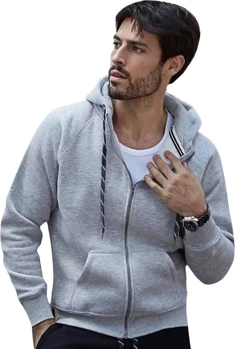 Immagine prodotto Tee Jays Felpa Fashion Cerniera e Cappuccio Uomo (XL)