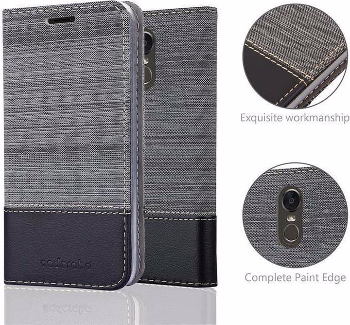 Produktbild Cadorabo Book Jeans Optik Cover (LG Stylus 3)