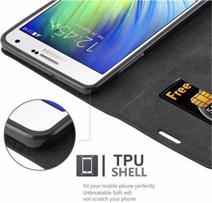 Actual product image Cadorabo Book Invisible Magnet Cover (Samsung Galaxy A7)