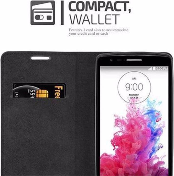 Immagine prodotto Cadorabo Copertina magnetica invisibile del libro (LG G3s)