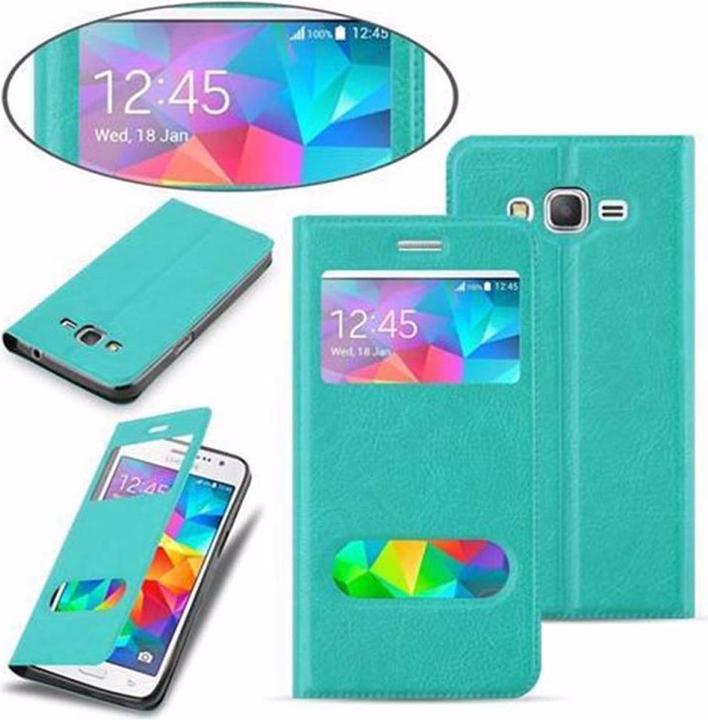 Produktbild Cadorabo Book mit View Doppelfenster Cover (Samsung Galaxy Grand Prime)