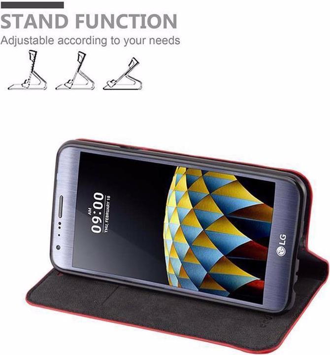 Produktbild Cadorabo Book Invisible Magnet Cover (LG X Cam)