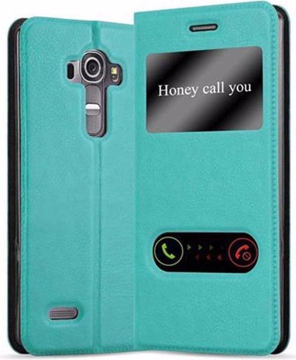 Produktbild Cadorabo Book mit View Doppelfenster Cover (Motorola Moto G4 Plus, Motorola Moto G4)