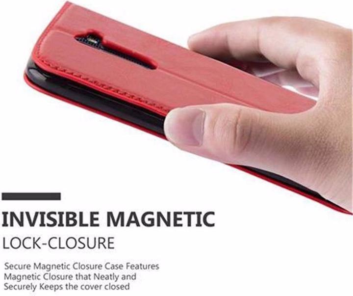 Produktbild Cadorabo Book Invisible Magnet Cover (LG K10)