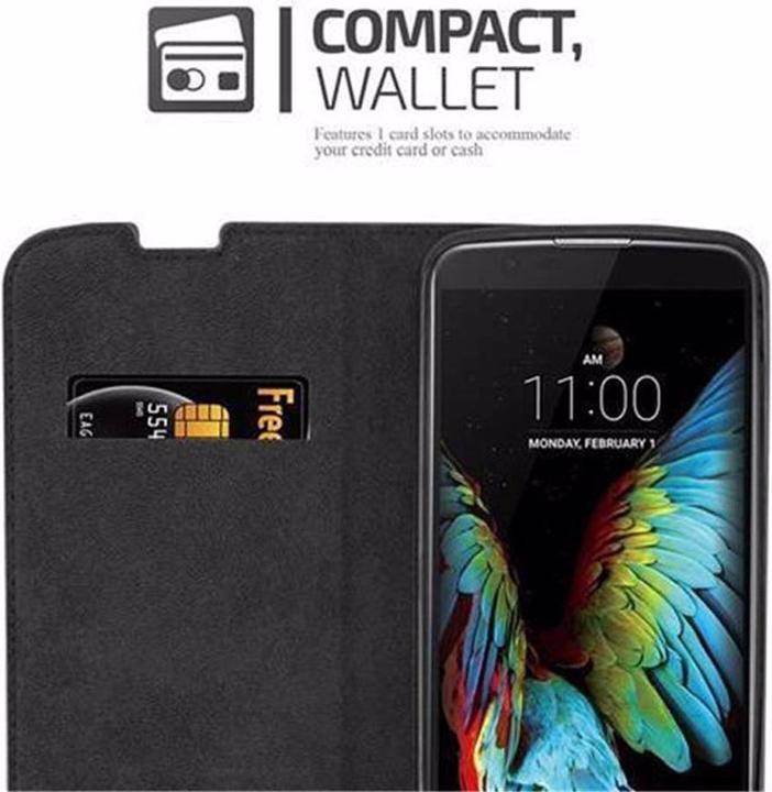 Produktbild Cadorabo Book Invisible Magnet Cover (LG K10)