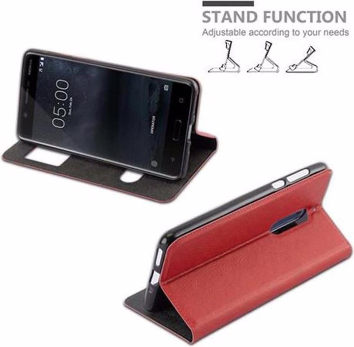 Produktbild Cadorabo Book mit View Doppelfenster Cover (OnePlus 5)