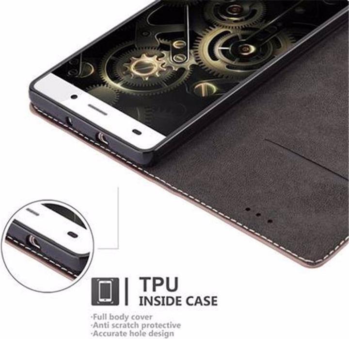 Actual product image Cadorabo Book X Wallet Cover (Huawei P8 Lite)