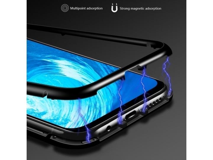 Produktbild G-Case Xiaomi Redmi Note 7 Aluminium Magnetic Glass Case Hülle (Xiaomi Redmi Note 7)
