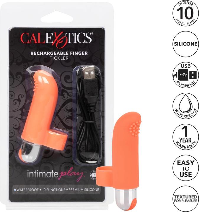 Actual product image CalExotics Intimate Play™ Rechargeable Finger Tickler