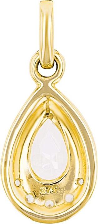 Image du produit Amor Pendentif pour femme, or 375, zirconium synth. (Or 375, 9 ct)
