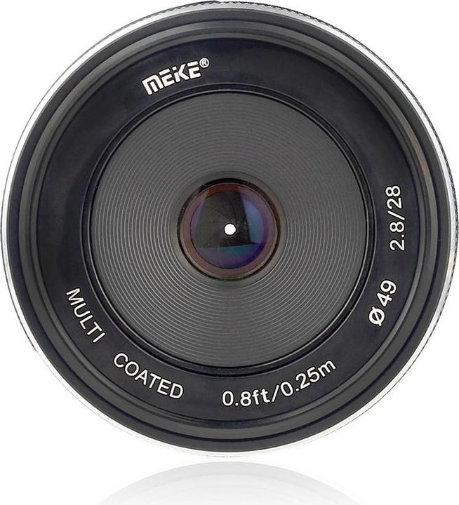 Image du produit Meike 28mm f/2.8-22 MFT (Micro Four Thirds, APS-C / DX)