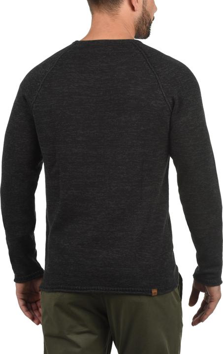 Actual product image Blend Dan Men's Jumper Knit Pullover With O-Neck Flecked (L)