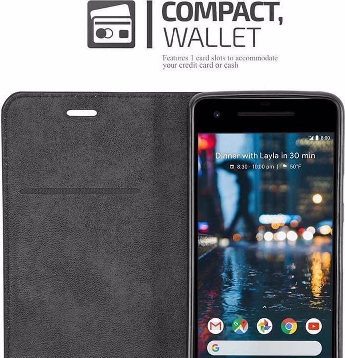Produktbild Cadorabo Book Invisible Magnet Cover (Google Pixel 2)